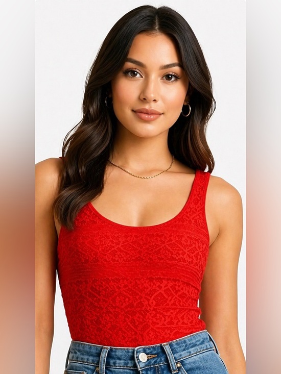 Leith Tops - Leith Lacy bodysuit
